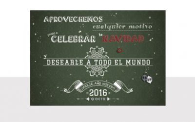 ¡Felices fiestas y feliz 2016!